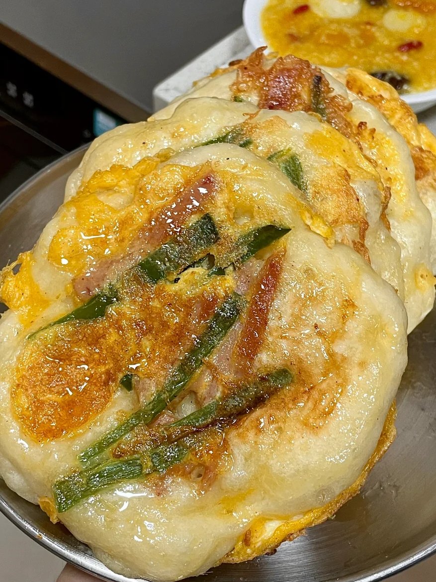 eightieth_'s tweet image. 一発成功のパンケーキです!本当にデカいデカい香りです! !