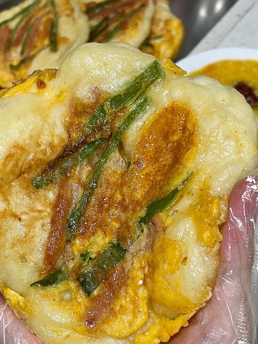 eightieth_'s tweet image. 一発成功のパンケーキです!本当にデカいデカい香りです! !