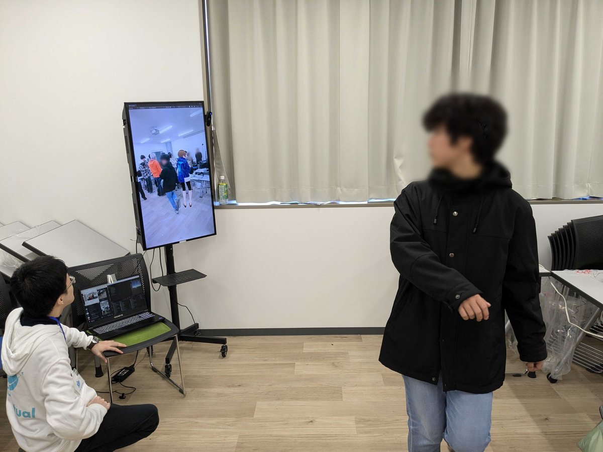 UT_virtual's tweet photo. ⭐️展示の様子をチラ見せ！⭐️

「おきがえAR」の様子です！  

詳細はこちら👉 https://t.co/mNCLoCRP6W

#UTvirtual #駒場祭2024 #重ね彩なす駒場祭 https://t.co/F093hFy5Fq
