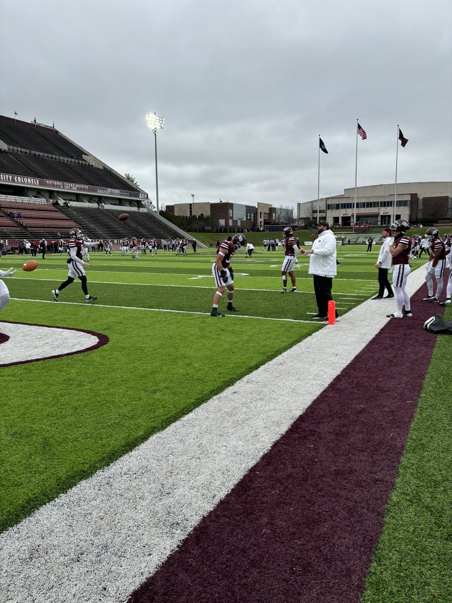 DiNardoLuke's tweet photo. Had a great time at EKU today. Always great to be back on campus. Thanks for having me @EKUWWells @CoachMathies @Coach__Jake @Cox83Caleb @brady_keeran11 @Coach_McClurg https://t.co/IvTyoIsMvT