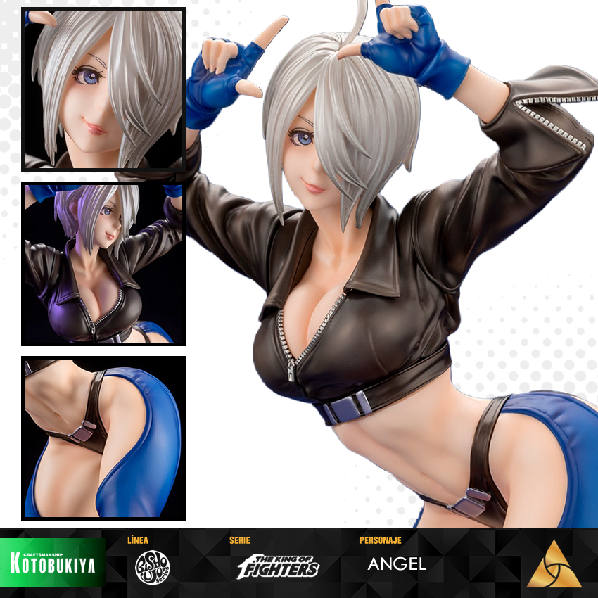 [ Ángel ]

Ángel, de #KOF2001, se une a #BISHOUJOSeries de #Kotobukiya. Figura escala 1/7, captura su icónica pose de victoria y su estilo de lucha "Free Spirit". 

📏 20.5cm

🟡 $3,600
🛒 bit.ly/BSKotoAngel
.
#Angel #AngelKOF #TheKingofFighters #SNK #TeamNESTS #AnimeFigures
