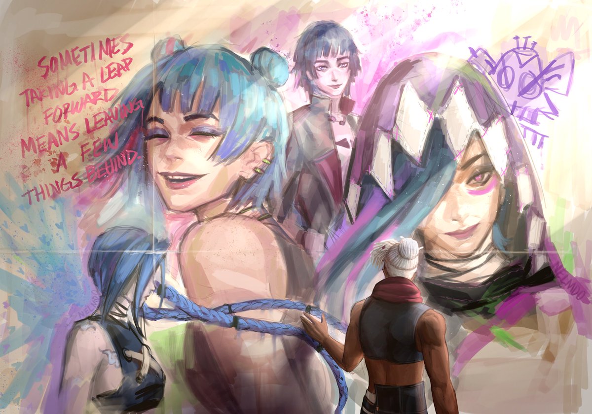 promise I’ll never forget 
#Arcane #Jinx #Ekko #TimeBomb