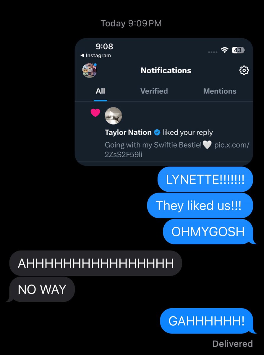 amy1989jean's tweet photo. I didn’t get #TorontoTheErasTour tickets, but I got the next best thing…

My first @taylornation13 notice!! https://t.co/7YRIfw2Wrh