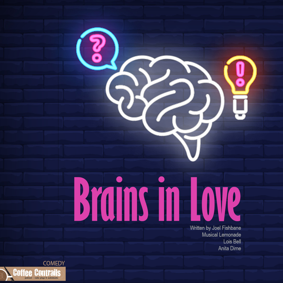 CoffeeContrails's tweet image. #justreleased Brains in Love by novelist Joel Fishbane: fierce trivia competitors, Richard &amp;amp; Lizzie Schiffman, always bring their A game to quiz night. A comedic short story of sorting priorities and triumphant Love. Thanks to Lois, Musical Lemonade - coffeecontrails.com