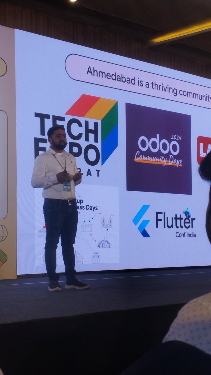 #10thedition of #devfestahm 
<a href="/pareshmayani/">Paresh Mayani</a> 
🤩🤩