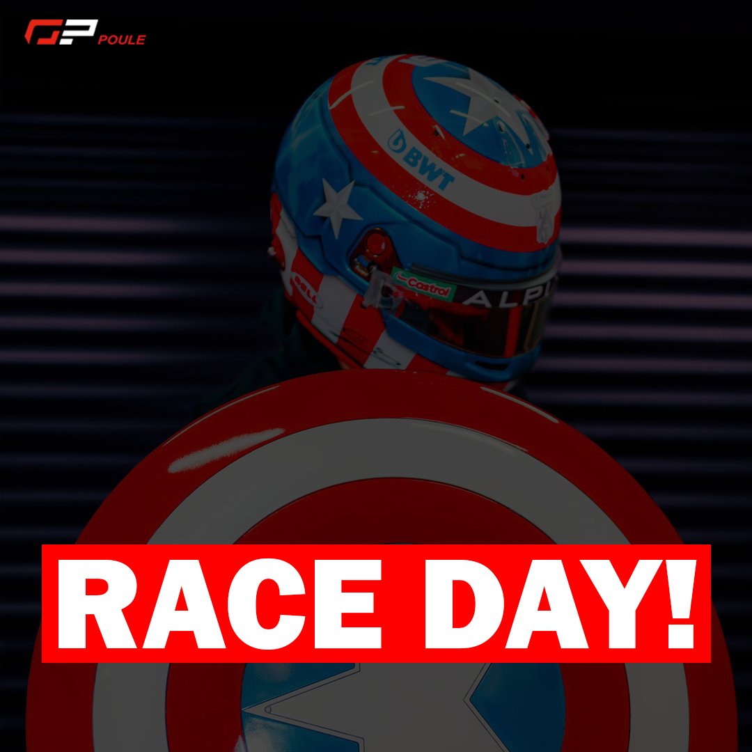GpPoule's tweet photo. 🇺🇸 Rise and shine! 

Over een uur begint de GP van Las Vegas!
Zet je koffie klaar, check je voorspelling en maak je op voor een spectaculaire race. 🏎️💨

#LasVegasGP #F1 #GPPoule https://t.co/gmi3DkeCmd