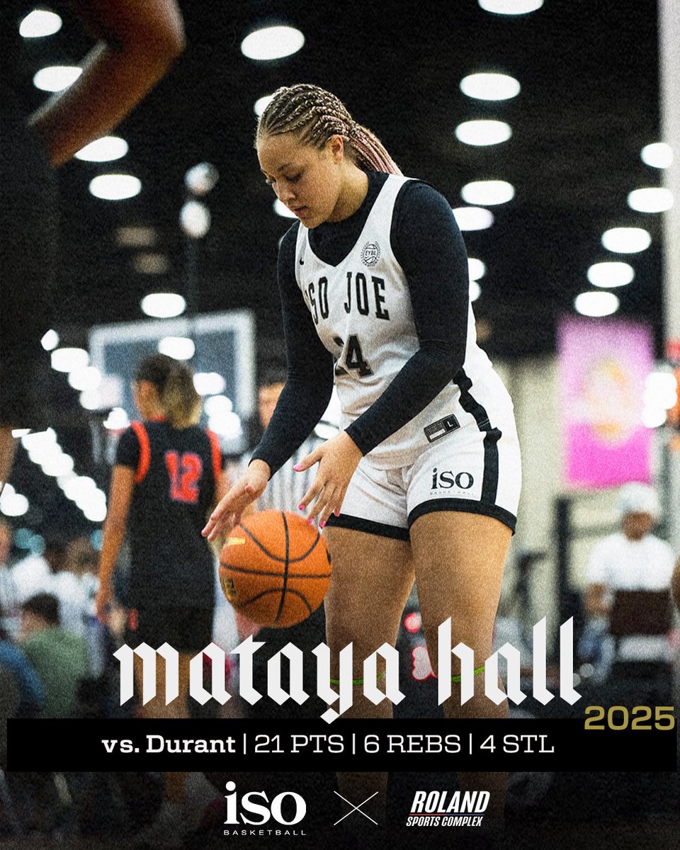 Iso Basketball Club (@teamisogirls) on Twitter photo The UTRGV commit is starting the season off right. 🔥
📸 | <a href="/HallMataya/">Mataya Hall</a>
#JustUs | #DevelopmentOverEverything The UTRGV commit is starting the season off right. 🔥
📸 | <a href="/HallMataya/">Mataya Hall</a>
#JustUs | #DevelopmentOverEverything