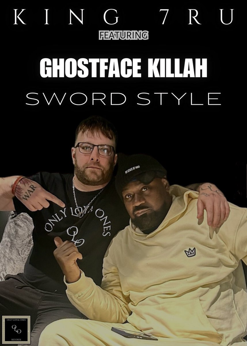 OLOTheVoice's tweet photo. Coming soon. #SwordStyle featuring @GhostfaceKillah out soon. It was class meeting him & talking about our song. Respect 2 the big champ. #1Luv https://t.co/LVa9g5dx8J