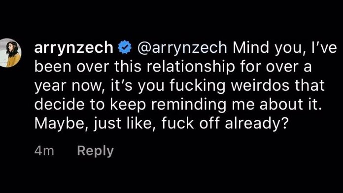 crazy_hern's tweet photo. In honor of a.r.r.y.n z.e.c.h writing an entire album with 7-10 songs about her ex https://t.co/9QpvfY2Ebv
