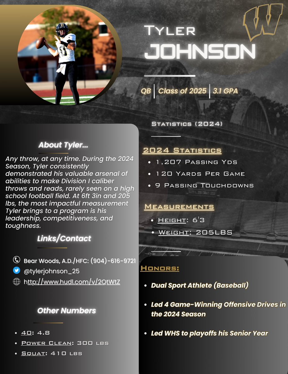SENIOR RECRUIT SPOTLIGHT
Tyler Johnson | <a href="/tylerjohnson_25/">Tyler Johnson</a> 

hudl.com/v/2QtWtZ

#WinTheMoment #RecruitTheTR1BE
