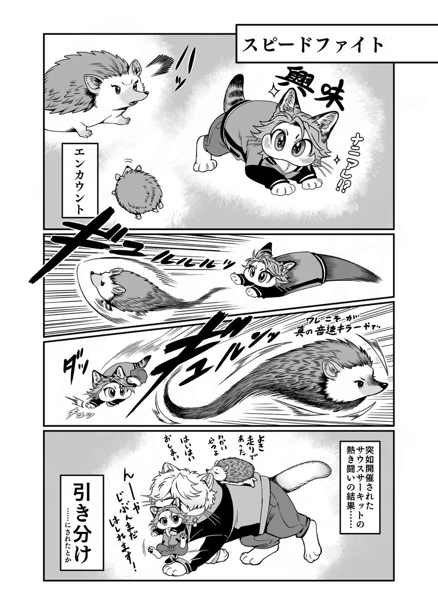 子猫のガウィを飼う ガスウィル 時空
with猫のキニャブニャを飼う キスブラ 時空

アレキパイセン🦔との熱き闘いなど 