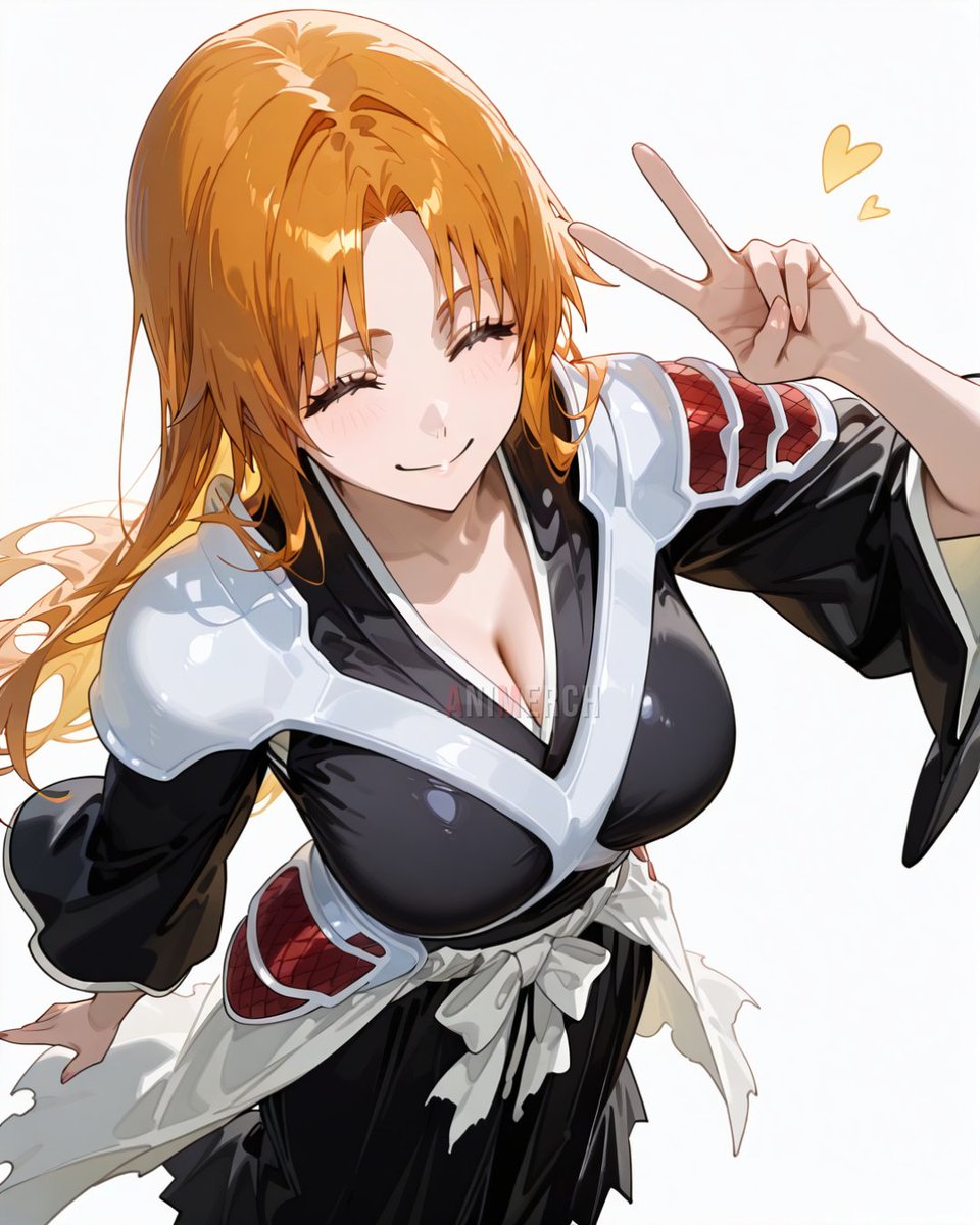 animerch_x's tweet photo. Orihime Inoue cosplays as True Shikai Ichigo! 🧡 
井上織姫が真の始解・一護のコスプレを披露！🧡#BLEACH #ブリーチ #BLEACH_anime #IchiHime https://t.co/4IjxJKqqLV