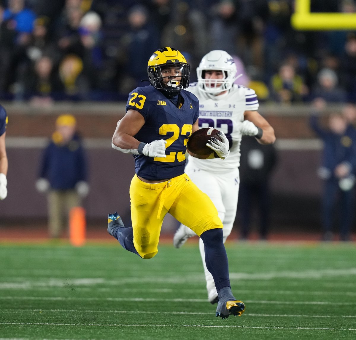 Daviddonoher's tweet photo. My photos from the @UMichFootball win over @NUFBFamily 
@raseanreeves @BluePrintJay @bluebyninety @UMichAthletics @UMGoBlog #GoBlue @J_MARSH2024 @UMGoBlog 

Click here for all photos>> https://t.co/CCZTIKqaNd https://t.co/9S9PafMjiA