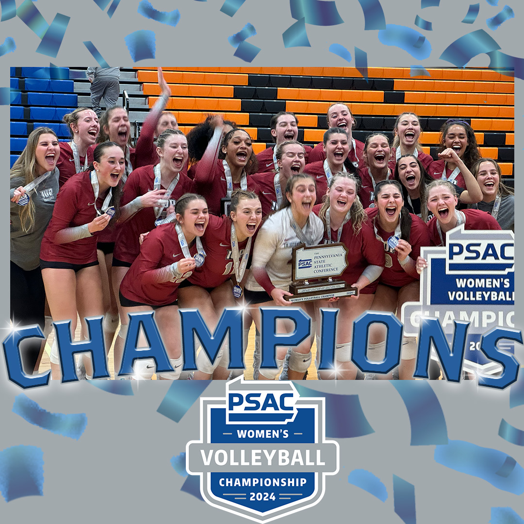 PSACsports's tweet photo. The IUP Crimson Hawks are your 2024 PSAC Women's Volleyball Champions! This is their second time winning this title, the last time was in 2002!
#PSACProud #PSACVB https://t.co/0nbVdCIbeW