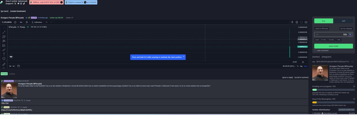 Grzegorz floryda coin tweet media