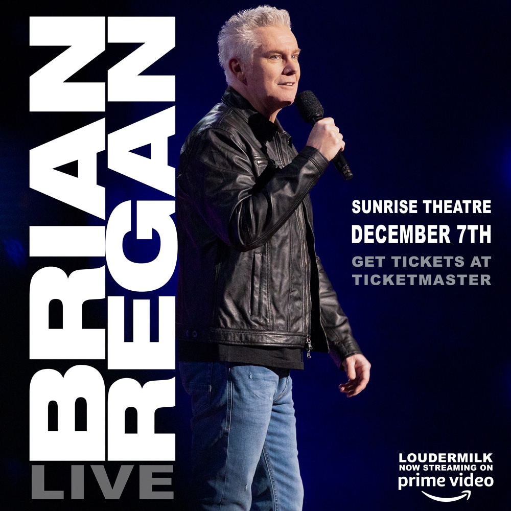 Brian Regan
presented by Sunrise Theatre &amp; LIVE Nation
December 7, 8pm
sunrisetheatre.com/events/