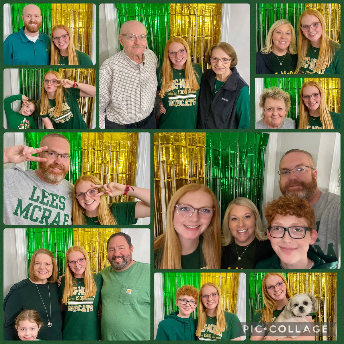 We had a great time celebrating Emma’s commitment to play softball in college with a little family party. “Beginnings to Bobcat” 💚💛⛰️ It’s so hard to believe how fast time has flown &amp; that she’ll be living her dream soon. <a href="/EmmaBigby14/">Emma Bigby</a>