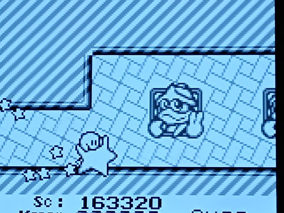 vayar45's tweet photo. @polykill #JustBeatIt 
Kirby's Dream Land (Game Boy on SNES Mini) is a bopper. Best 30 minutes you can spend outside of skydiving and pottery class. https://t.co/3cHZMtDoWs