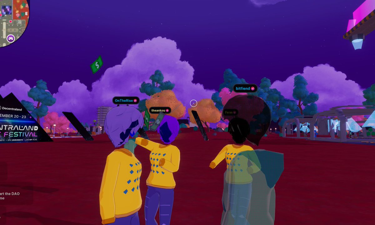 Highlights from the final day of the <a href="/decentraland/">Decentraland</a>
Music Festival 2024!

Sorry <a href="/RoustanNFT/">Roustan</a>, just saw your post and decide to post my experience! 😂