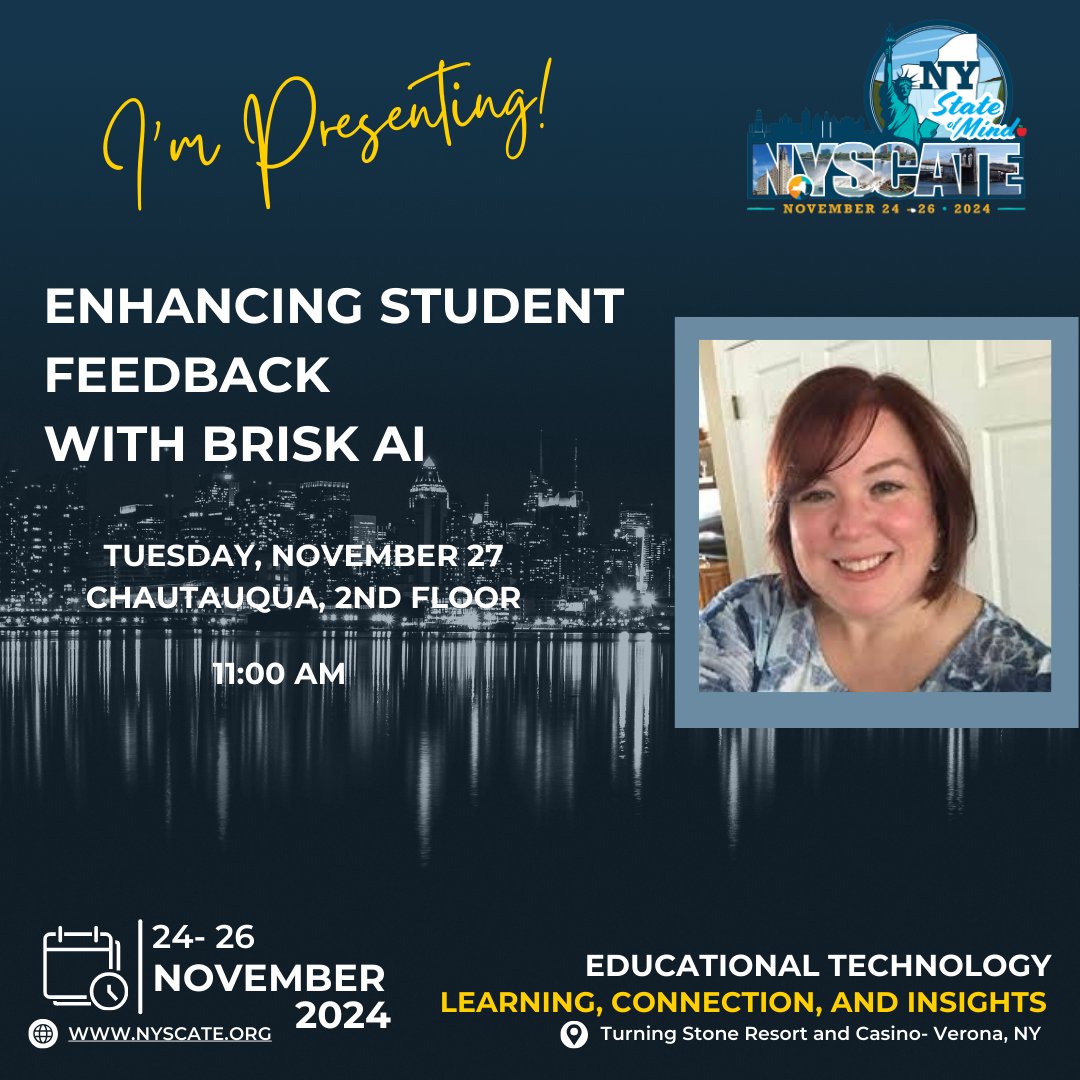 Joanne Seale (@joanneseale27) on Twitter photo Looking forward to @NSYCATE24 in a brand-new location. You can also find me at the <a href="/wakelet/">Wakelet 💙</a> booth with <a href="/RyanMcGTech/">Ryan McGinnis</a> and <a href="/JBDbiz/">James (Wakelet) 🔜 ISTE</a> on Monday from 10 - 12 pm! Looking forward to @NSYCATE24 in a brand-new location. You can also find me at the <a href="/wakelet/">Wakelet 💙</a> booth with <a href="/RyanMcGTech/">Ryan McGinnis</a> and <a href="/JBDbiz/">James (Wakelet) 🔜 ISTE</a> on Monday from 10 - 12 pm!