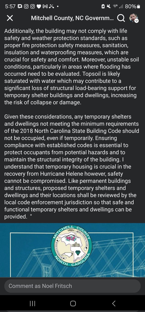 teameffujoe's tweet photo. We don’t hate the government enough! 

The Amish came to NC and built more than 100 tiny homes for the victims of Hurricane Helene to give them shelter from the frigid winter weather. 

Local and State authorities kicked all the people out because the homes weren’t up to code. This has led to MULTIPLE CHILD DEATHS FROM HYPOTHERMIA!