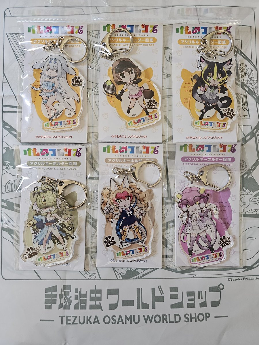 mi_0x0_yu's tweet photo. 前のコラボ分と合わせて新しい仲間が増えた。TOKYO ATOMさんいつもありがとうございます。
#けものフレンズ #TOKYOATOM https://t.co/jS6Xk3HLWJ