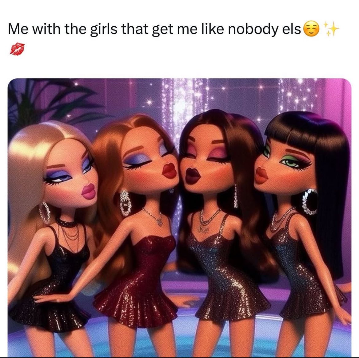 sassybabelmao's tweet photo. girlhood 🫶🏼 https://t.co/wMAK7dYL2Y
