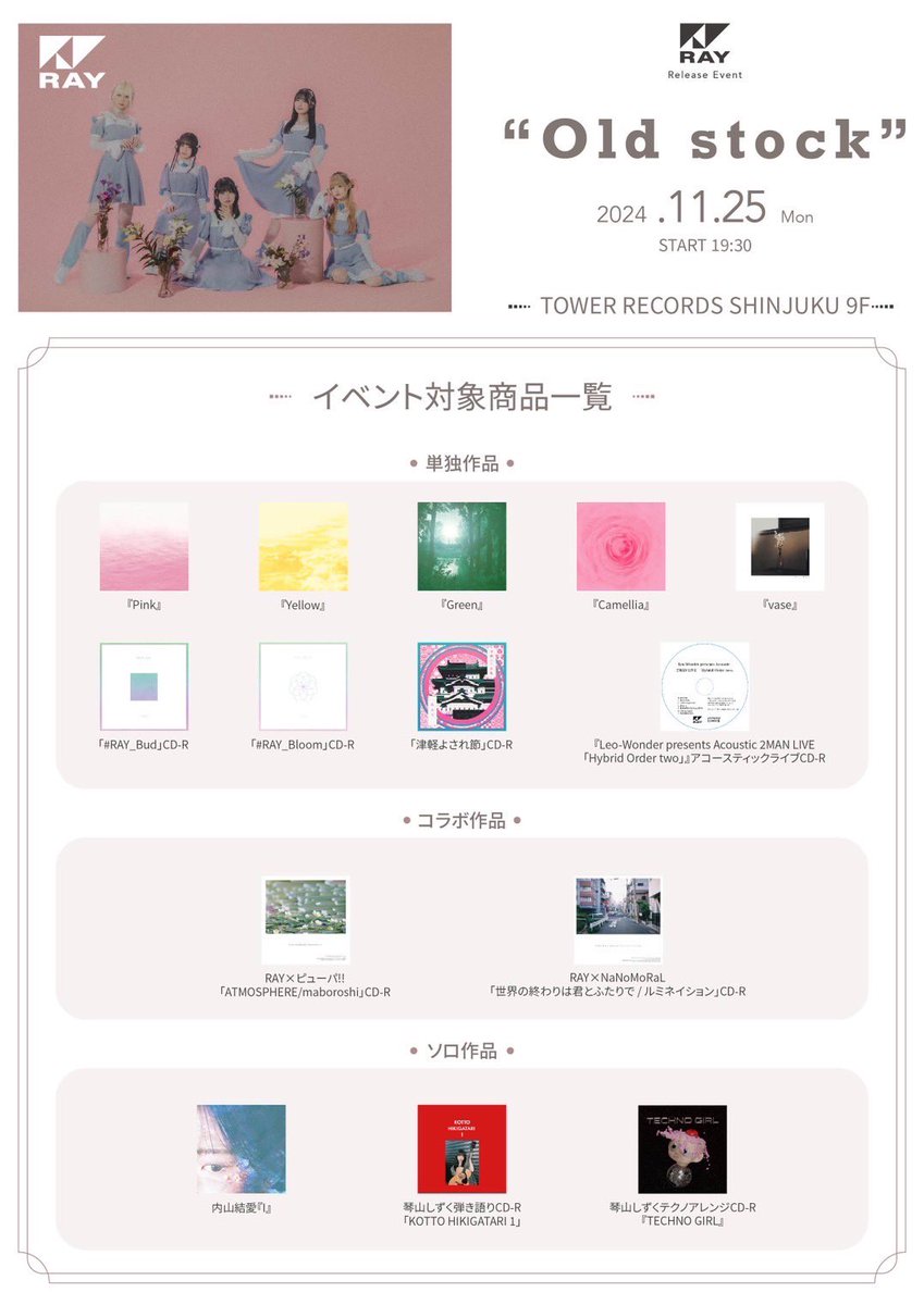 ❓アイドルのリリースイベントとは❓ リリースイベント(リリイベ)って