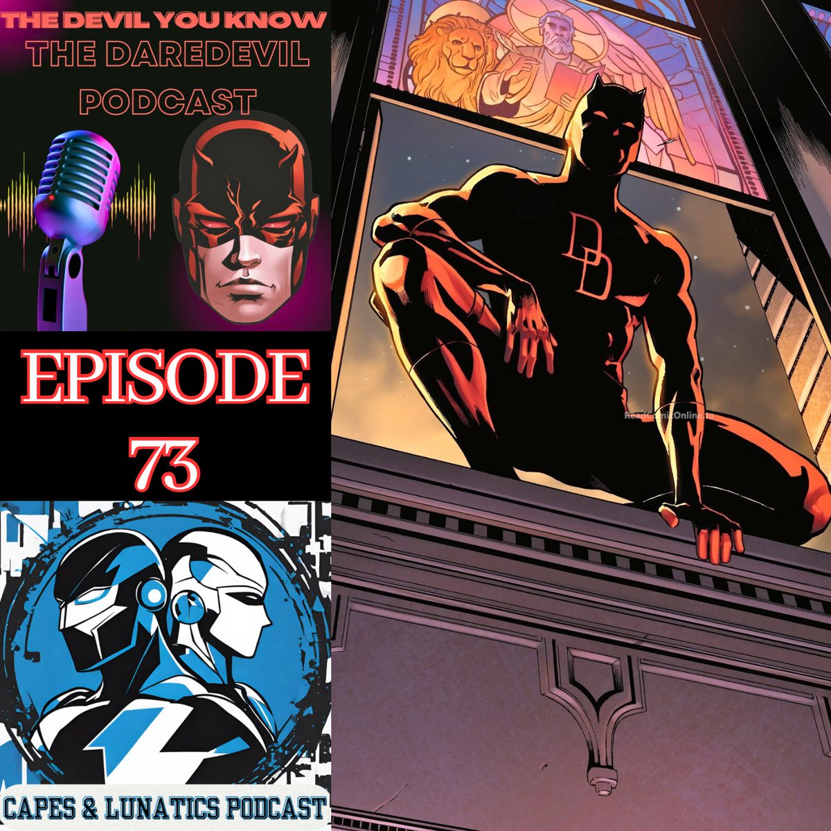 DaredevilPod's tweet image. The Devil You Know Ep 73
Phil and Lilith review #Punisher #4 and Green Goblin #6. PLUS: reviews of NEW issues Daredevil: Woman Without Fear #4 &amp;amp; #Daredevil #15.
🍎 Apple Podcasts: podcasts.apple.com/us/podcast/cap…
🎧 Spotify: open.spotify.com/episode/3wI2De…
▶️ YouTube: youtu.be/U0owgXeRktc
