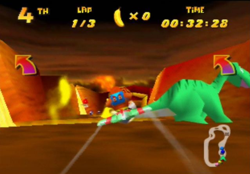 VideoGameHstry's tweet photo. Diddy Kong Racing was released 27 years ago today in North America https://t.co/i4WNi0tF49