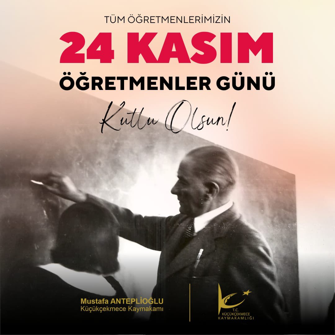anteplioglu76's tweet photo. Geleceğimizin mimarları öğretmenlerimizin ,24 Kasım Öğretmenlet Günü Kutlu Olsun… https://t.co/1CvBxFW4fb