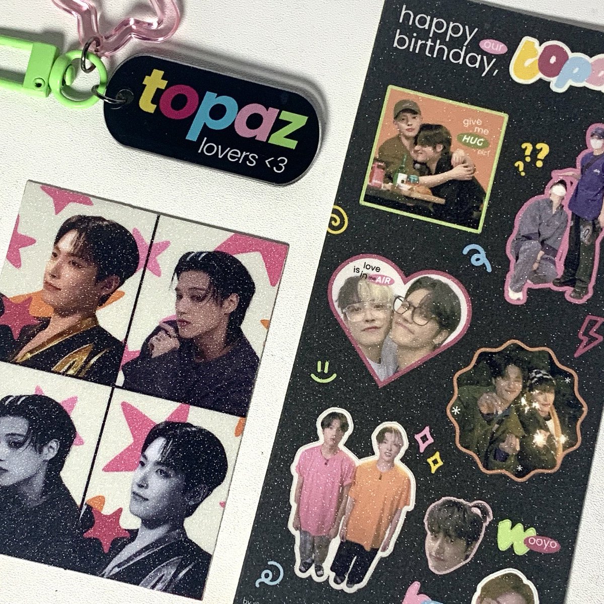 🌟🎂GIVEAWAY🎂🌟
── .✦ topaz birthday kit 

rules:
★彡rt and like this tweet
★彡reply w/ IOMT streaming proof (ytb, spo, sh, dll are allowed)
★彡 end 25.11 morning

there will be 3 winners, and each winner will get 1 item .ᐟ⋆✴︎˚｡⋆