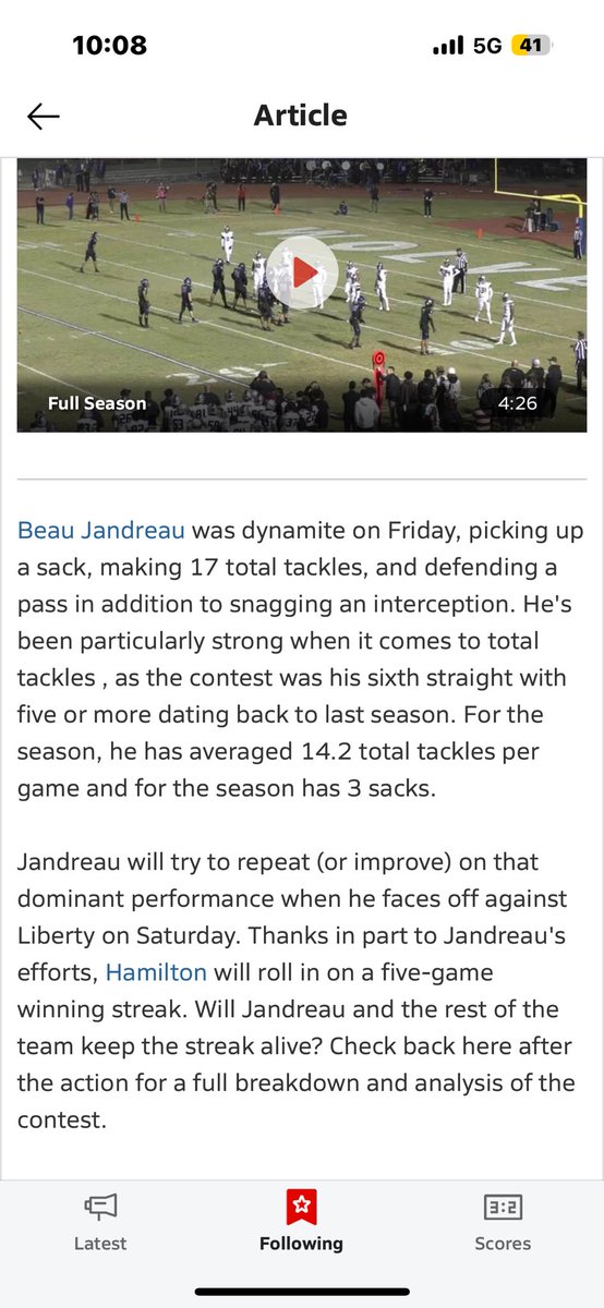 Beau Jandreau tweet media