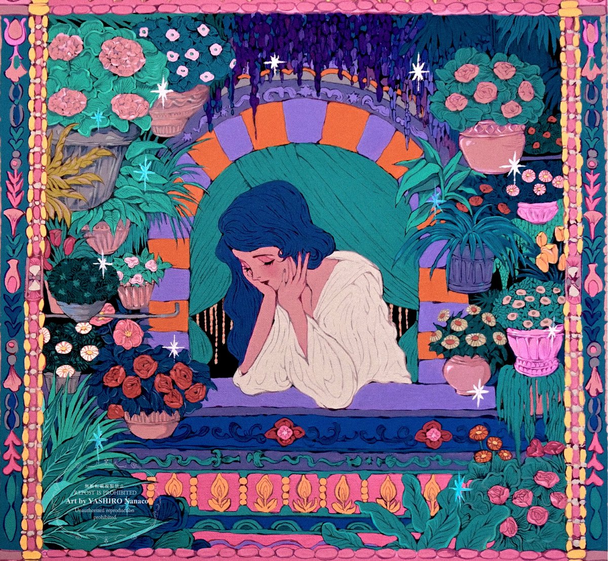 Gouache on canvas S6
“Midday”