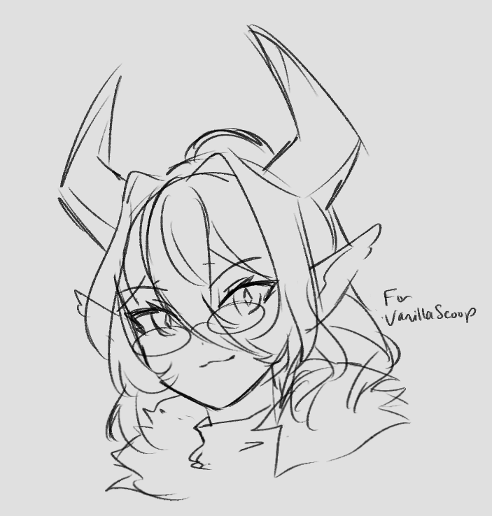 VanillaScoopYGO's tweet photo. @ezri_VT Made this super cute lil picture of me <3 And I wanted to share it with all of you cause its literally so super cute and everyone should go support her cause she is so super poggers <3 https://t.co/zp9G1kH756