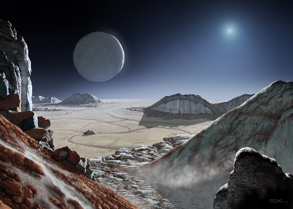 SPACEMANSPlFF85's tweet photo. Guys it's great up here I love Pluto https://t.co/BUyfRa6arZ