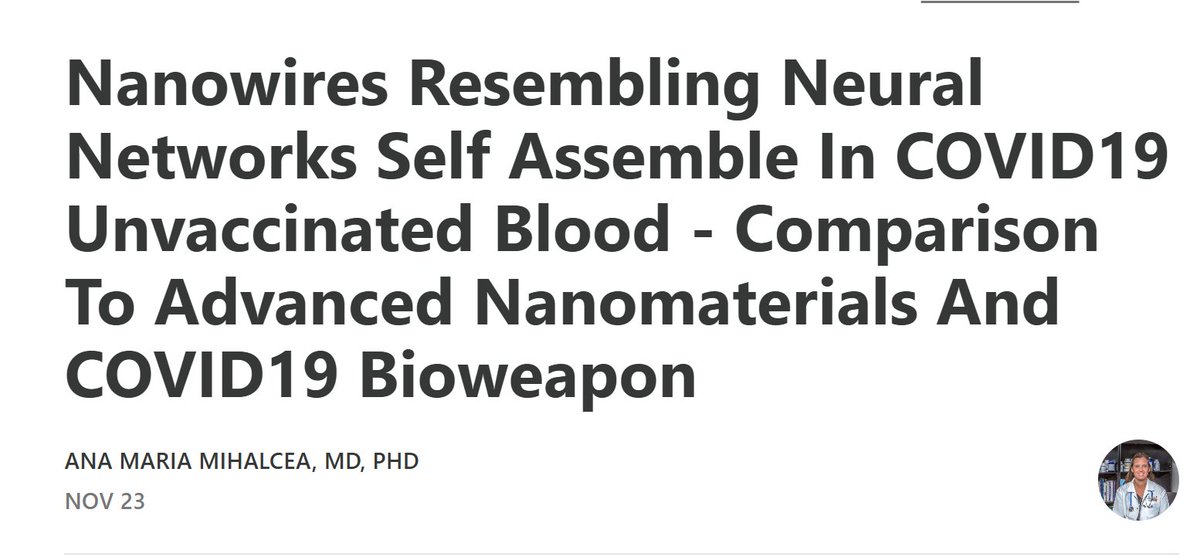 BrianGPowell's tweet image. #NanoTech in #UnVaccinated blood samples too