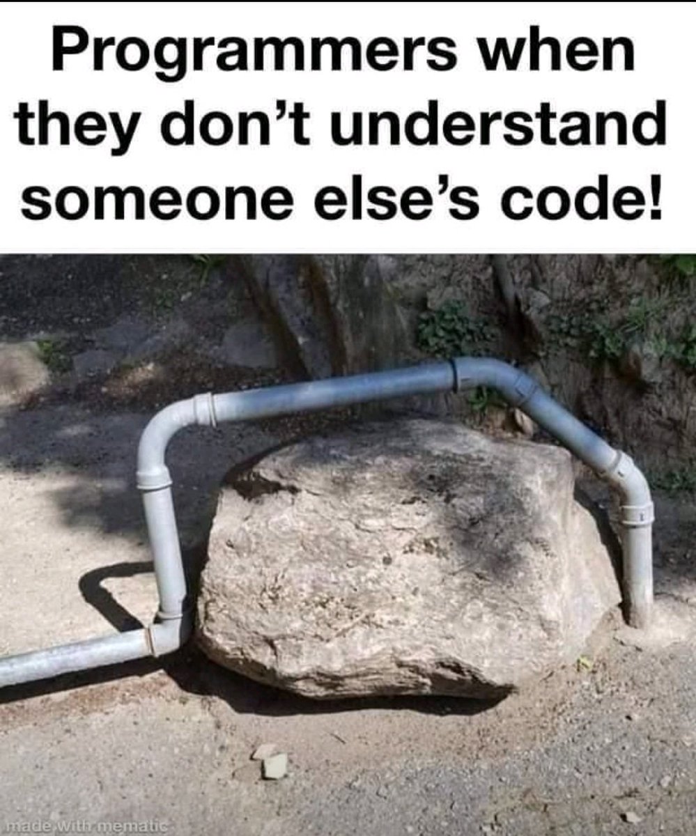 uttam_py's tweet image. Never touch someone else&apos;s code..😂
#programmers #javascripts