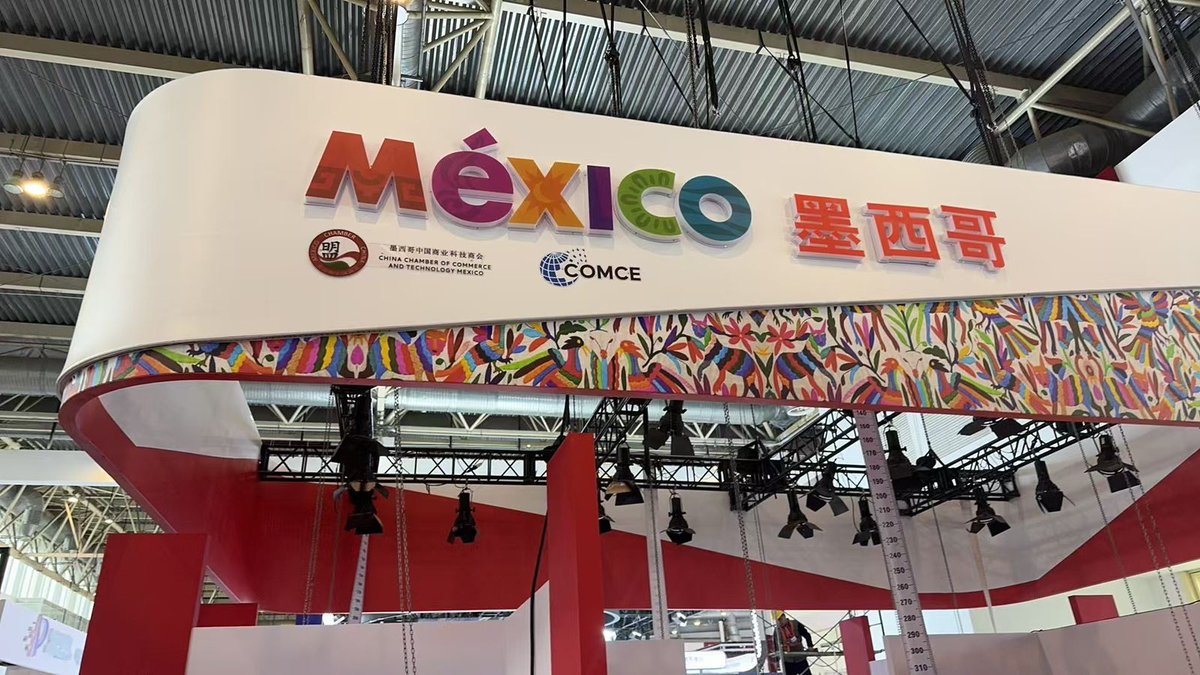 ¡Bellísimo! 
El pabellón mexicano en China International Supply Chain Expo #CISCE. 
¡Así empieza a lucir la instalación!
Nuestro compromiso: conectar y llevar empresas mexicanas a consolidar oportunidades globales.
📍 Pekín 26-30 nov.
 metisglobal.mx
#China #supplychain