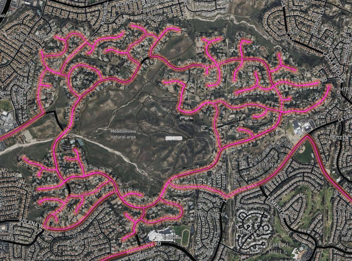 thebaldgeek's tweet photo. Did a 28 mile #wardrive to catch #allTheWifi just now.
Ran the #wifydra and the #wiglefin with the S20 in it. Pixel 8Pro in the car running the map.
Just uploading the data to @wiglenet now.
Still unclear which device is king of the SSID.
Uploading to @openstreetmap as well now. https://t.co/OrvlWXe8Fx