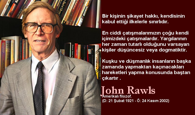 Ondrzgr1907's tweet photo. Bana göre demokratik bir toplum 
bir cemaat değildir ve olamaz da.

İnsani faaliyetlerin birincil erdemleri 
olan hakikatten ve adaletten asla 
ödün verilmemelidir. 

Adalet duygusu, insan sevgisiyle 
süreklilik gösterir.

#JohnRawls 

#Günaydın https://t.co/7EKWk3rtdF