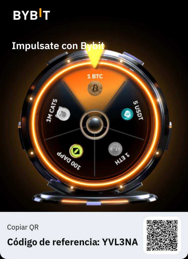 JorgeMarva's tweet photo. Únete a Bybit para ganar juntos https://t.co/J5RWYZYYcW https://t.co/lurtSQmvaj