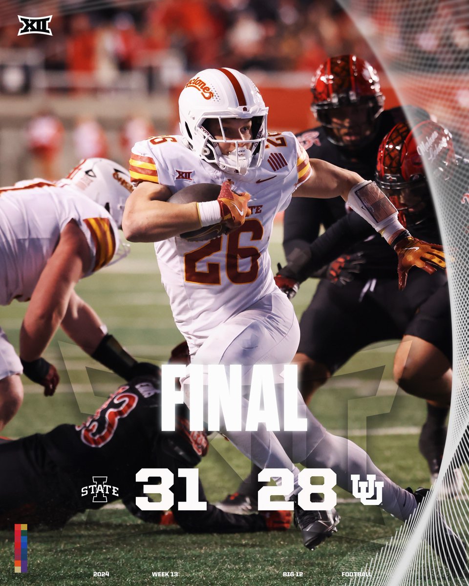 Big12Conference's tweet photo. Cyclone? Power!

#Big12FB | @CycloneFB https://t.co/8p5JnAKx4b