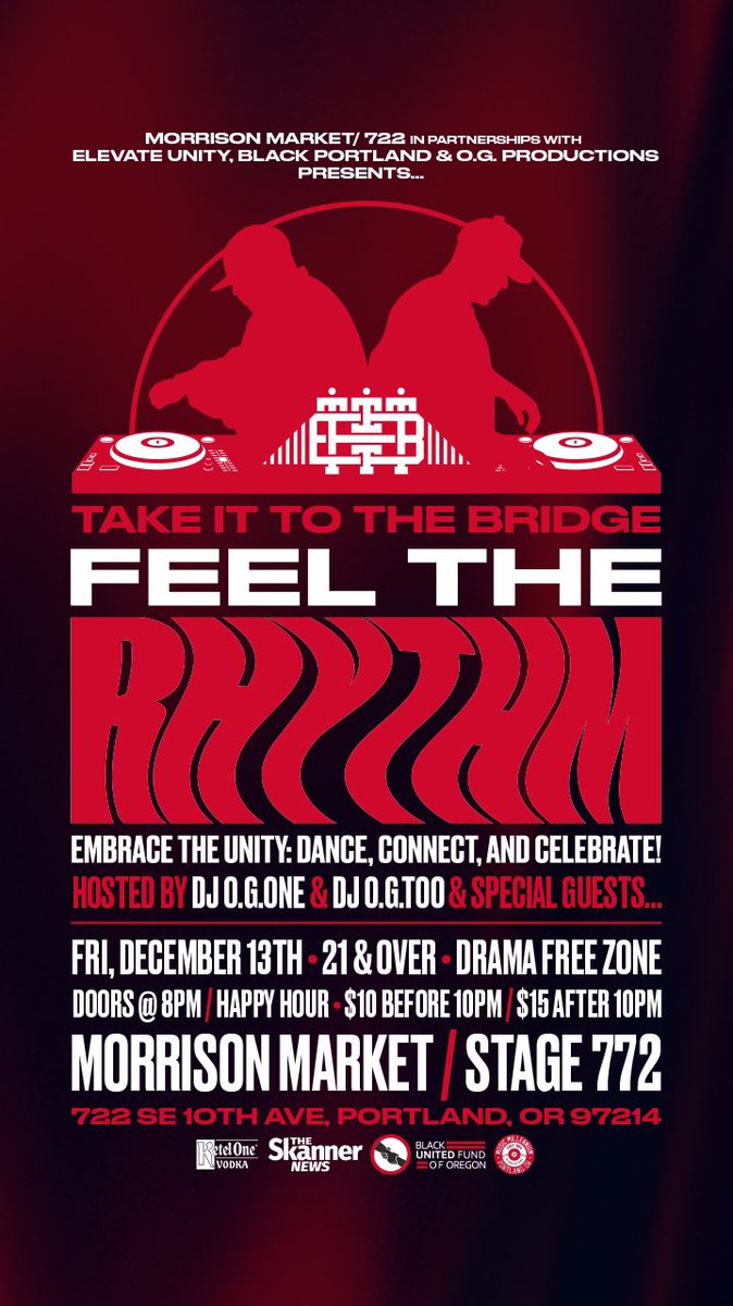 Dj O.G.ONE (@djogone) on Twitter photo Get Ready For The Next Edition of “Take It To The Bridge” hosted by <a href="/djogone/">Dj O.G.ONE</a> and O.G.TOO. Ticket link here: tickettomato.com/event/9104/tak… Get Ready For The Next Edition of “Take It To The Bridge” hosted by <a href="/djogone/">Dj O.G.ONE</a> and O.G.TOO. Ticket link here: tickettomato.com/event/9104/tak…