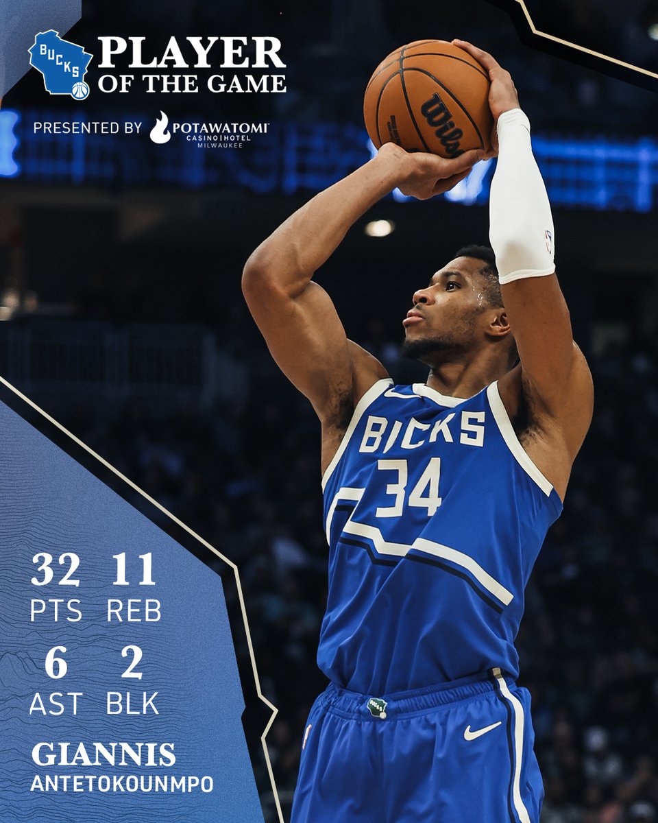 Bucks's tweet photo. Not bad for Third Team All-NBA. https://t.co/YN4HcXx70V