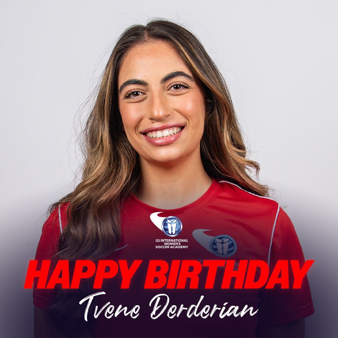 i2iSoccerAcad's tweet photo. 🎂 | Happy Birthday to i2i Student Athlete, Tvene Derderian! 🎉 

▪️ Northumbria University
▪️ Masters Student

Have a great day, Tvene! 🥳 

#OneBigFamily https://t.co/tLlk0aNAsI
