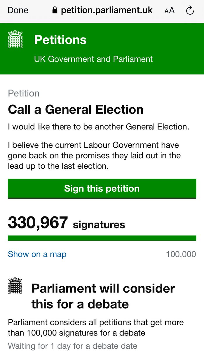 I’ve seen some utter crap on Twitter but this is right up there! The complete and utter futility of this!
It’s too late to do anything to educate those who’ve signed a petition to call a General Election but really do need to inform future generations on critical thinking skills!