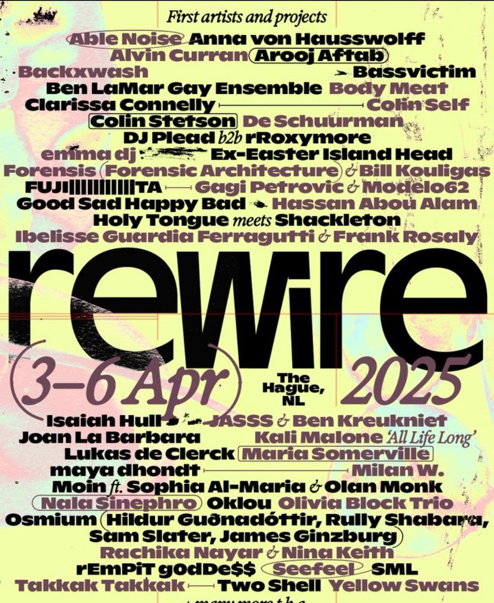 Wat een affiche! <a href="/rewirefestival/">Rewire</a>