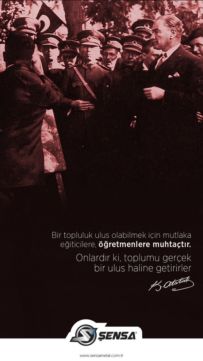 #MUSTAFAKEMALATATÜRK #24KasımÖğretmenlerGünü ♥️