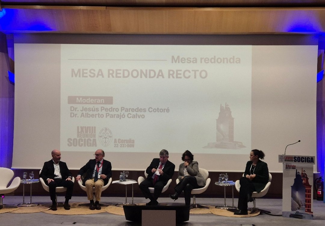 Gran mesa de actualización en Cáncer de Recto durante la "LXVIII Reunión <a href="/SOCIGAL/">SOCIGA</a> ". TaTME/tto T2/W&amp;W ¡Controversias actuales!